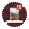 Dark Red Suede Mat Board for 9x12 Frames - Fits 5.5x8.5 Photos